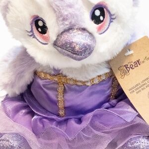 Plum the Purple Penguin IN Purple Ballerina